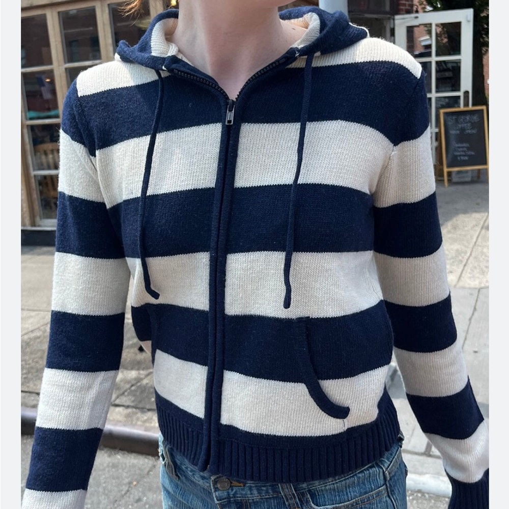 Brandy zip up sweater